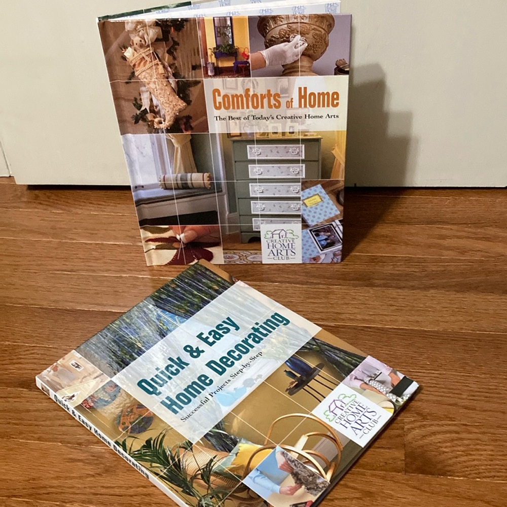 HOME DECORATING & COMFORTS OF HOME (2 books)